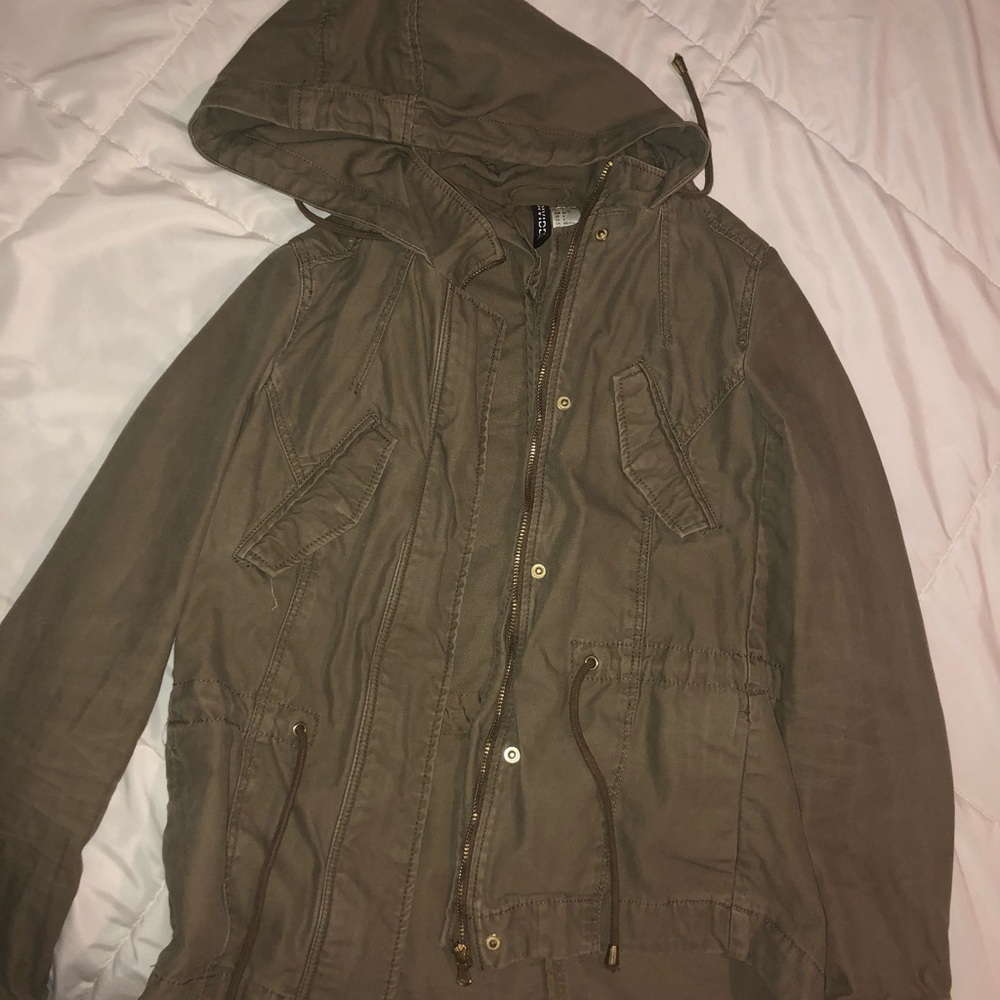 Army Green Jacket.